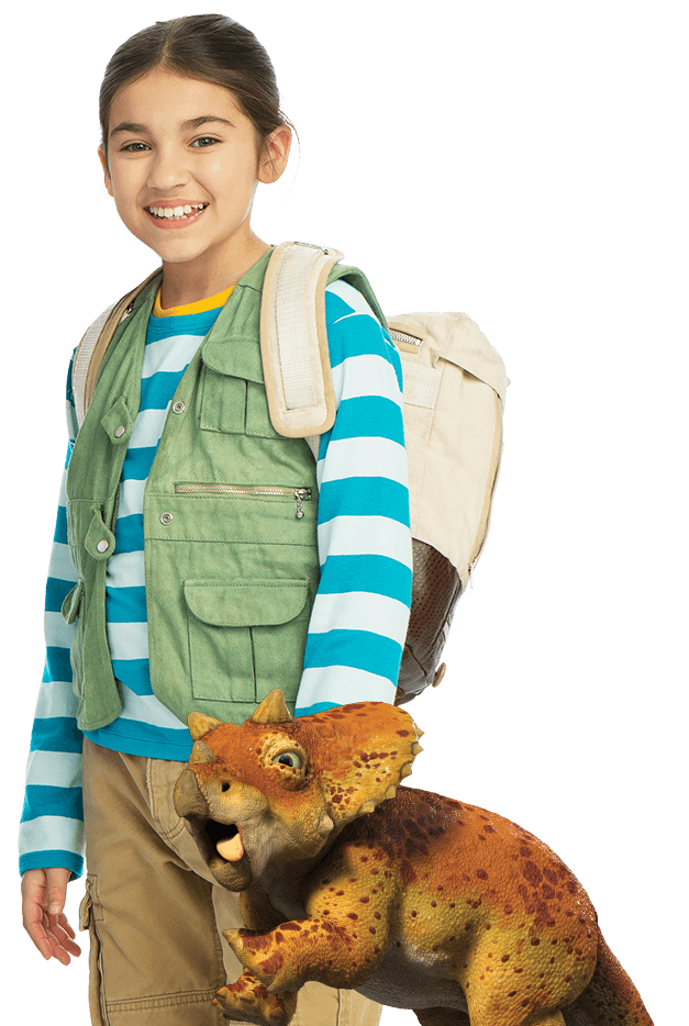 Dino dana online backpack